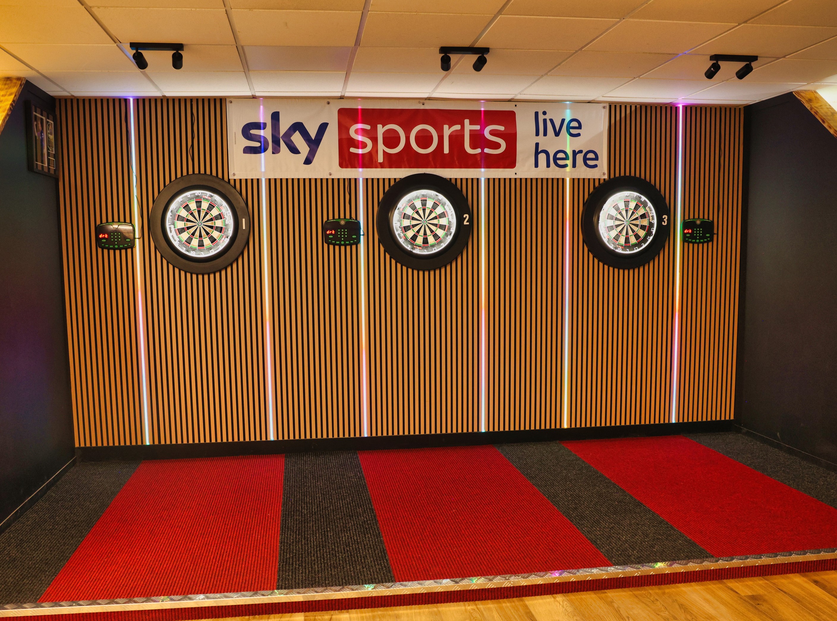 Darts Match in Progress